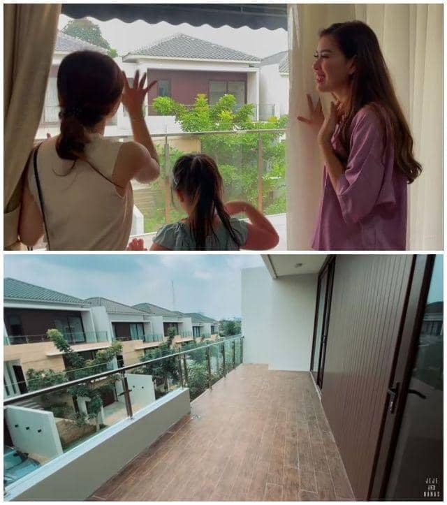 Rumah baru Syahnaz sadiqah dan Jeje Govinda (dok. youtube.com/NisNaz Channel I dok. youtube.com/ Jeje & Nanas Channel)