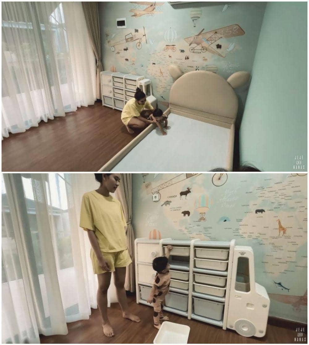 Rumah baru Syahnaz sadiqah dan Jeje Govinda (dok. youtube.com/NisNaz Channel I dok. youtube.com/ Jeje & Nanas Channel)