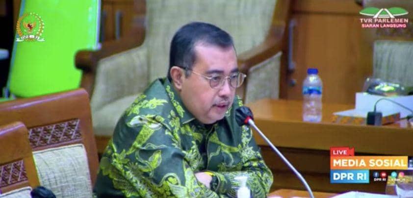 Anggota DPR dari komisi IX, Yahya Zaini (Tangkapan layar YouTube Komisi IX)