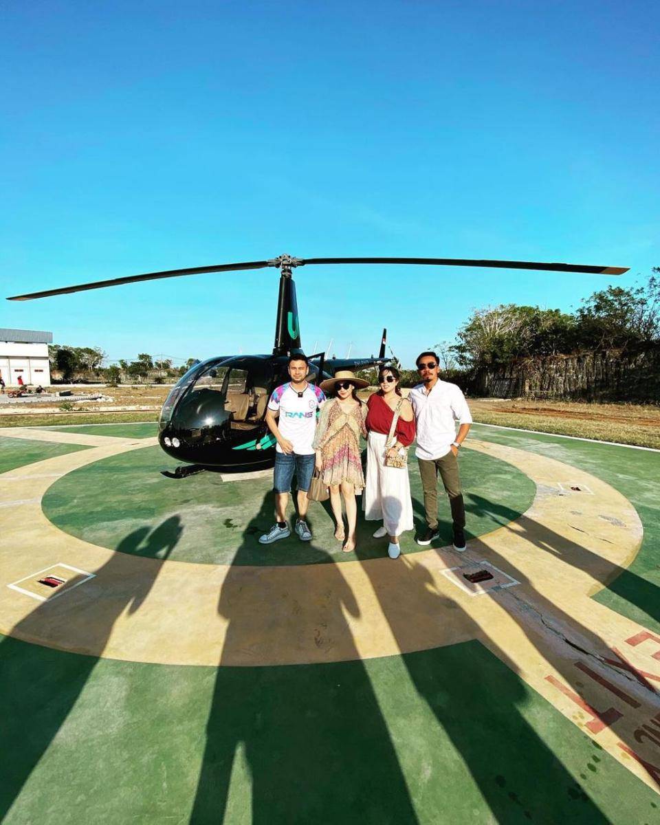 Kegiatan liburan Raffi Ahmad dan Nagita Slavina di Bali. (instagram.com/rans.cilegonfc.official)