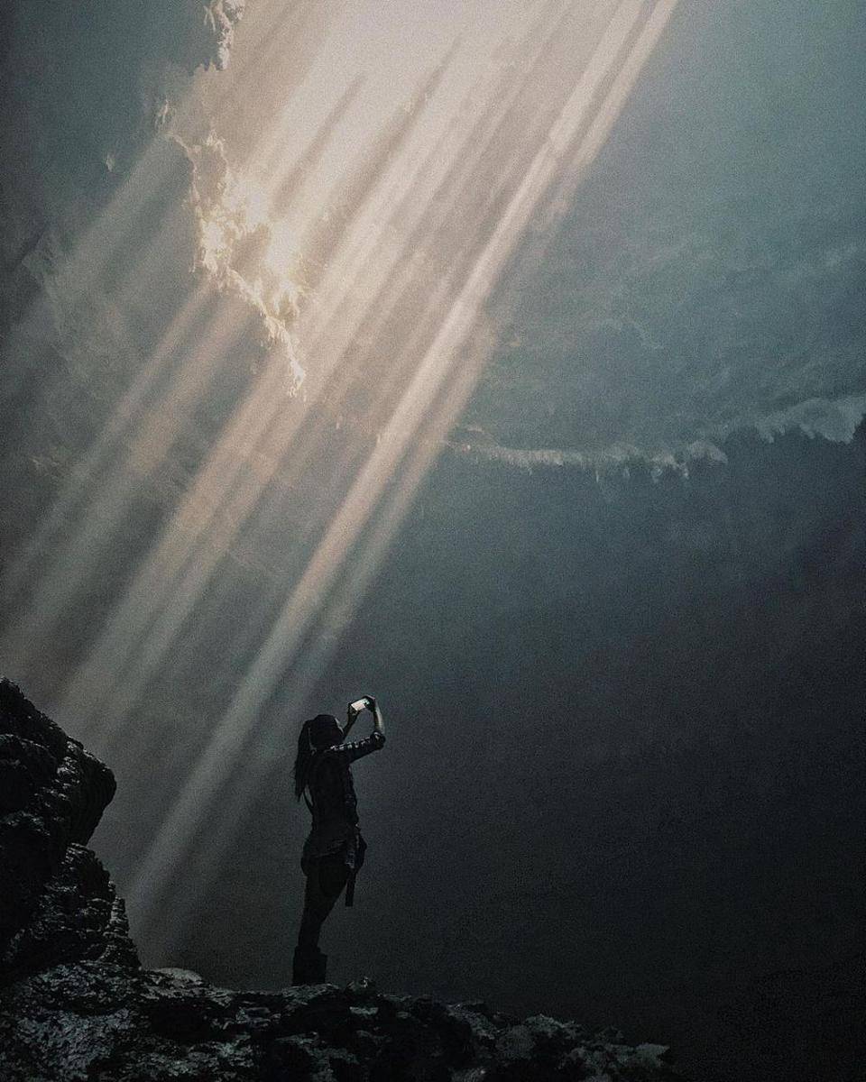 pemandangan Goa Jomblang (instagram/vaniavalencia8)