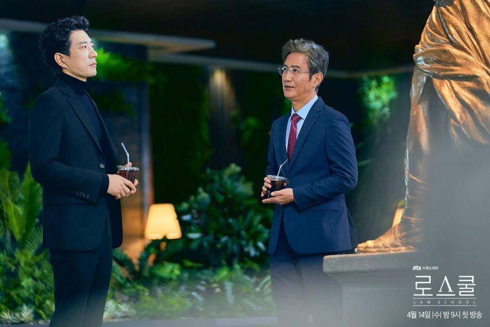 Kim Myung Min dan Ahn Nae Sang di Law School (Dok. JTBC/Law School)
