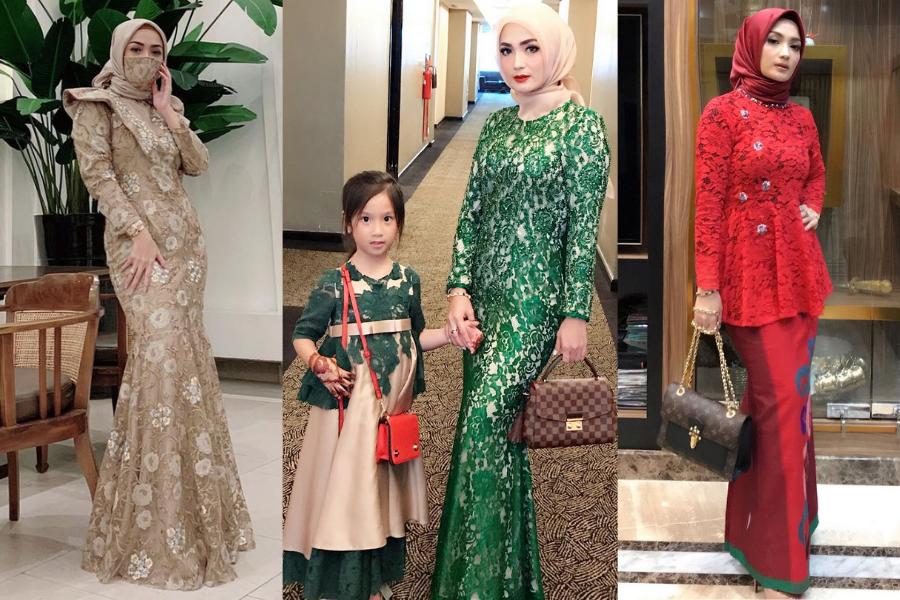 10 Gaya Baju Kondangan Imel Putri Cahyati, Anggun dan Menarik Hati