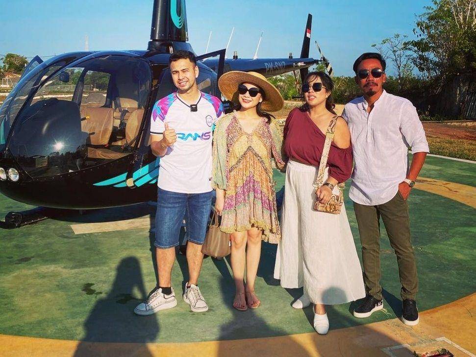 Kegiatan liburan Raffi Ahmad dan Nagita Slavina di Bali. (instagram.com/maharanikemala)