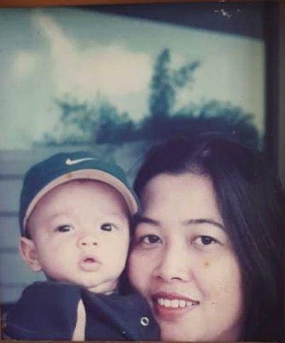 Potret masa kecil artis blasteran dengan ibu asli Indonesia (instagram.com/bryandomani_bd_)