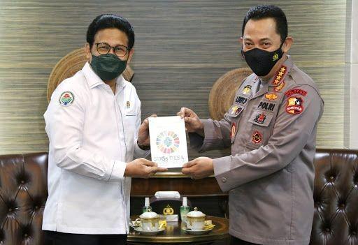 Dukung Kemendes PDTT Kawal Dana Desa, Gus Menteri Apresiasi Polri