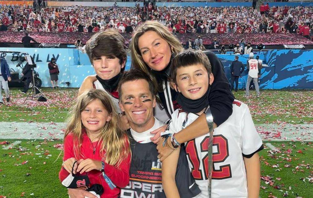 potret keluarga Gisele Bundchen (Instagram.com/gisele)