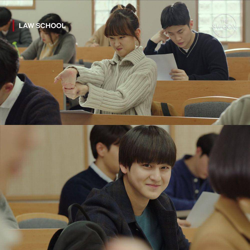 Kim Bum di drama Law School (instagram.com/theswoonnetflix)