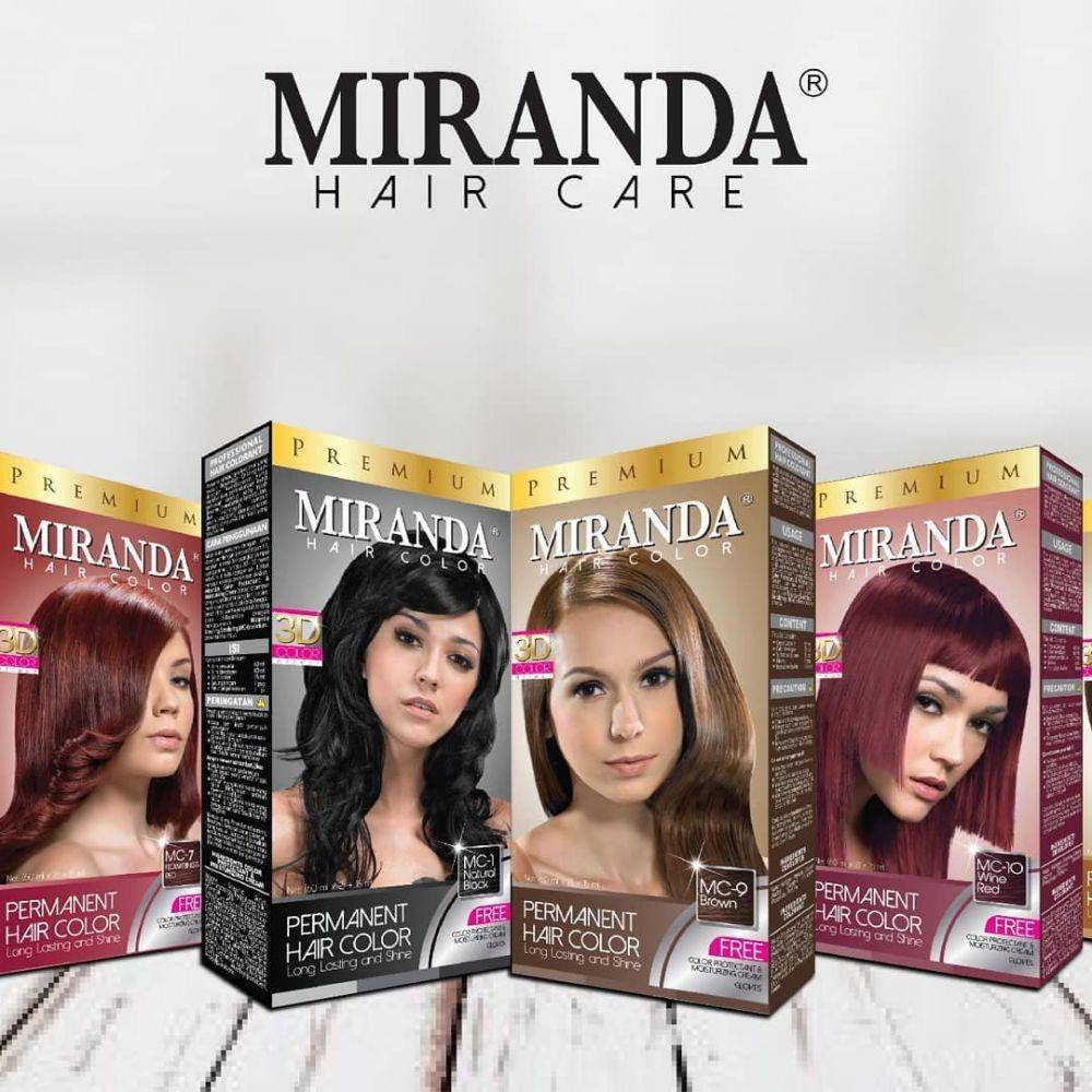 Miranda Premium Hair Color (instagram.com/mirandahaircare/)