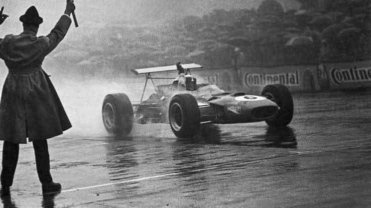 Jackie Stewart pada GP Jerman 1962 (espn.co.uk)