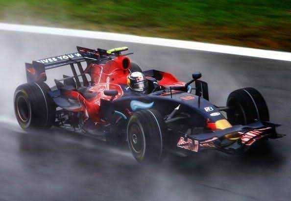 Sebastian Vettel pada GP Italia 2008 (sportskeeda.com)