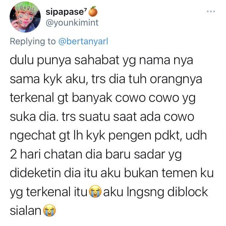 cerita nama kembar (twitter.com/younkimint)