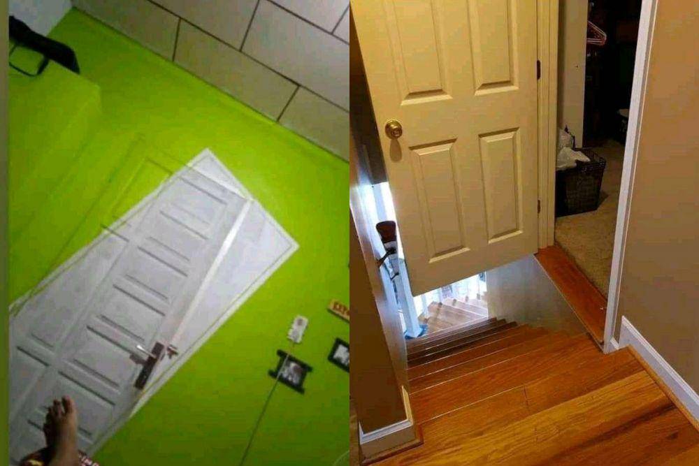 desain pintu lucu (facebook.com/Mukaramah | Shiro)
