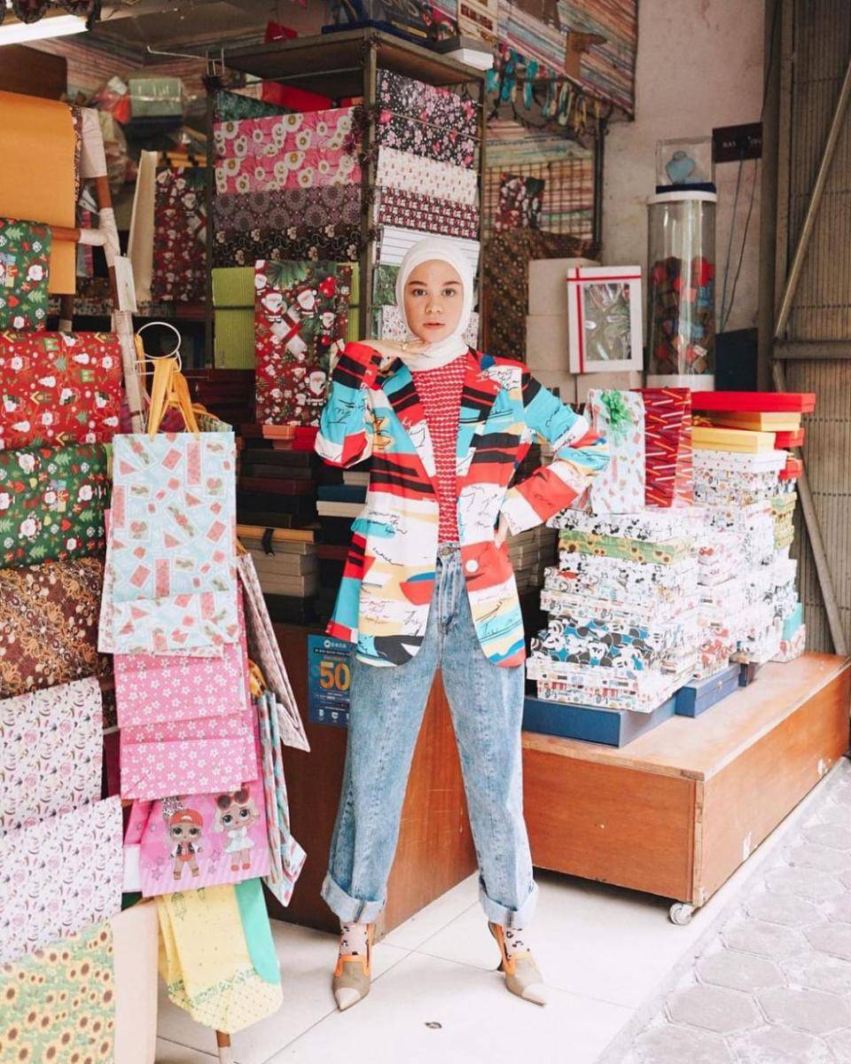 Tantri Namirah saat belanja. (instagram.com/tantrinamirah)
