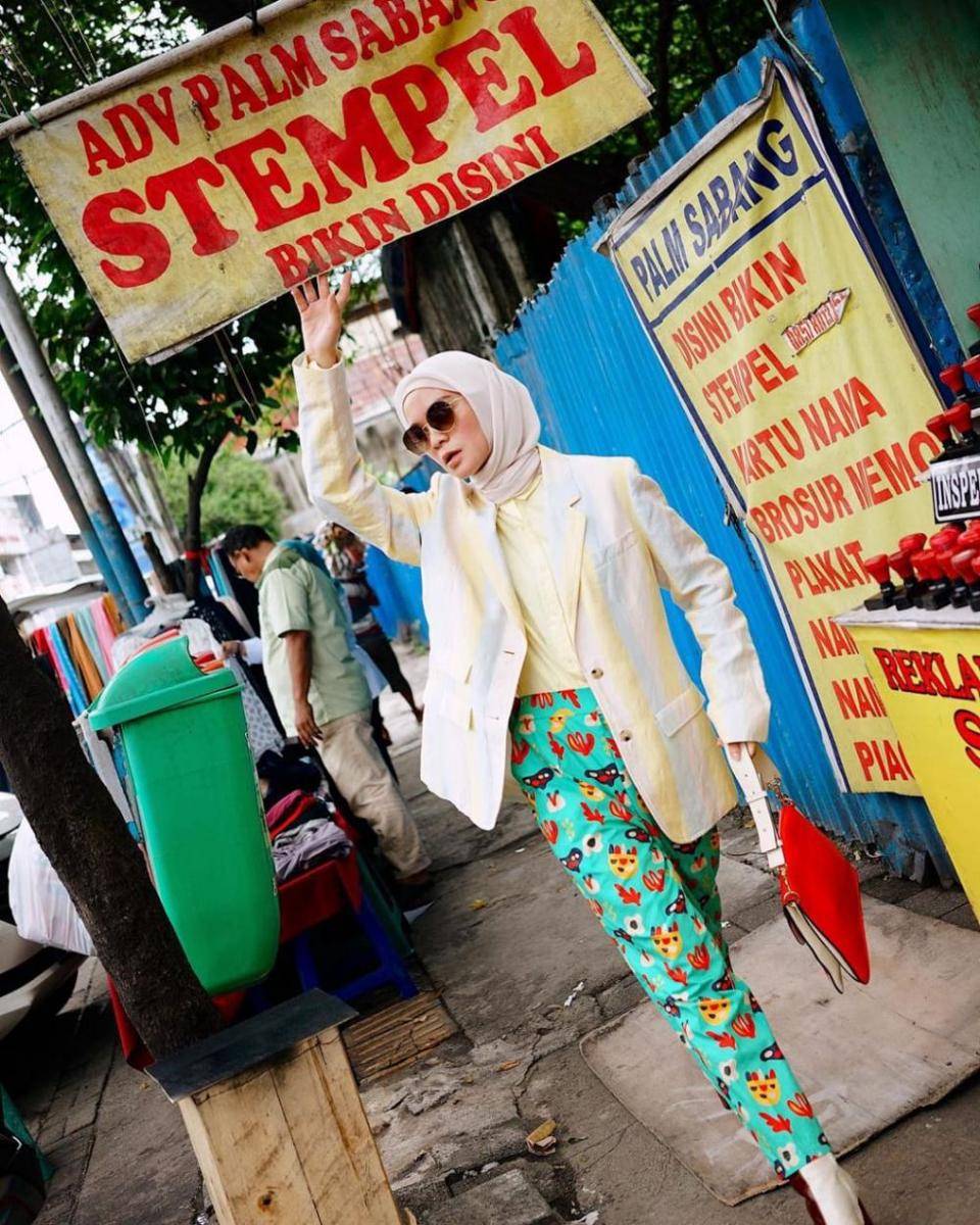 Tantri Namirah saat belanja. (instagram.com/tantrinamirah)