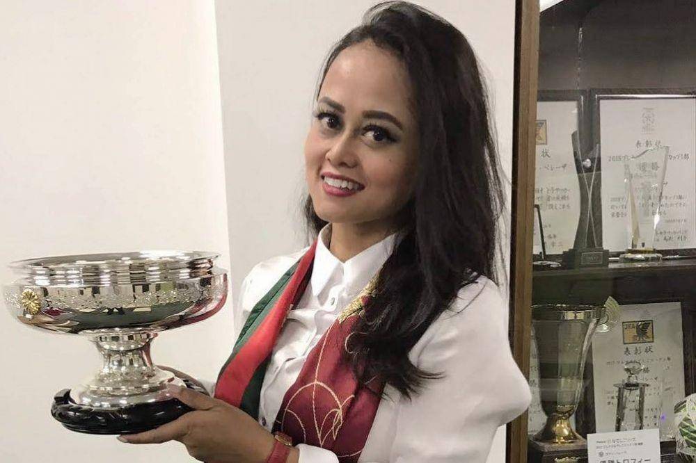 Esti Puji Lestari, GM Qingdao Red Lions FC. (instagram.com/estilestari1)