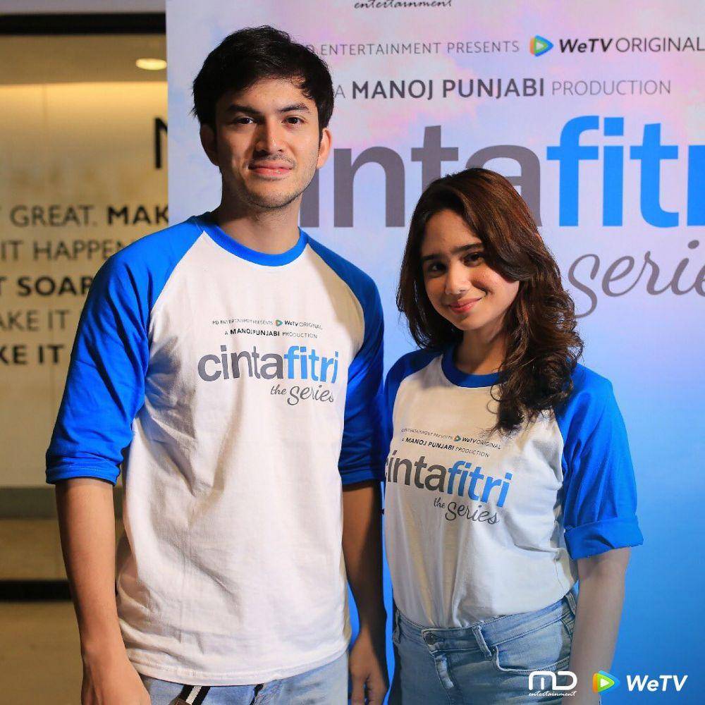 Rizky Nazar dan Tissa Biani pemeran utama dalam Cinta Fitri the Series (instagram.com/cintafitri_md)