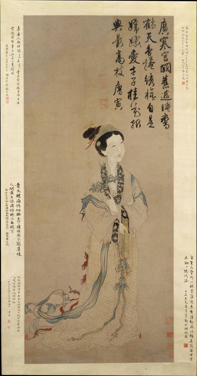 lukisan dewi Chang'e dari Dinasti Ming (1368–1644) (wikimedia.org)