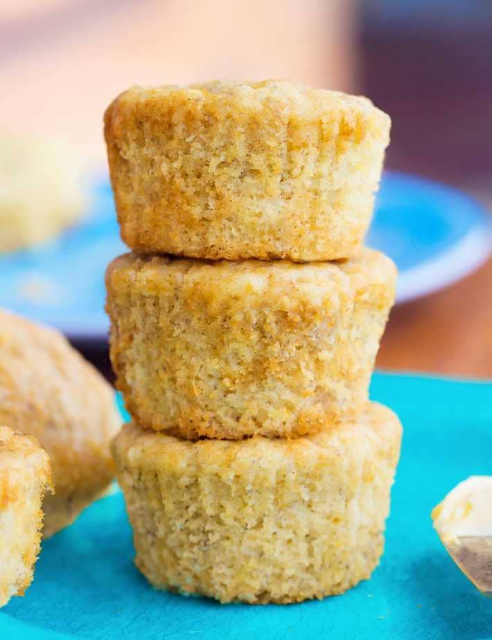 pineapple muffin (chocolatecoveredkatie.com)