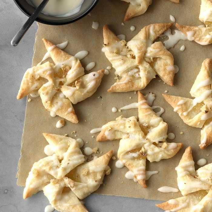 pineapple star cookies (tasteofhome.com)