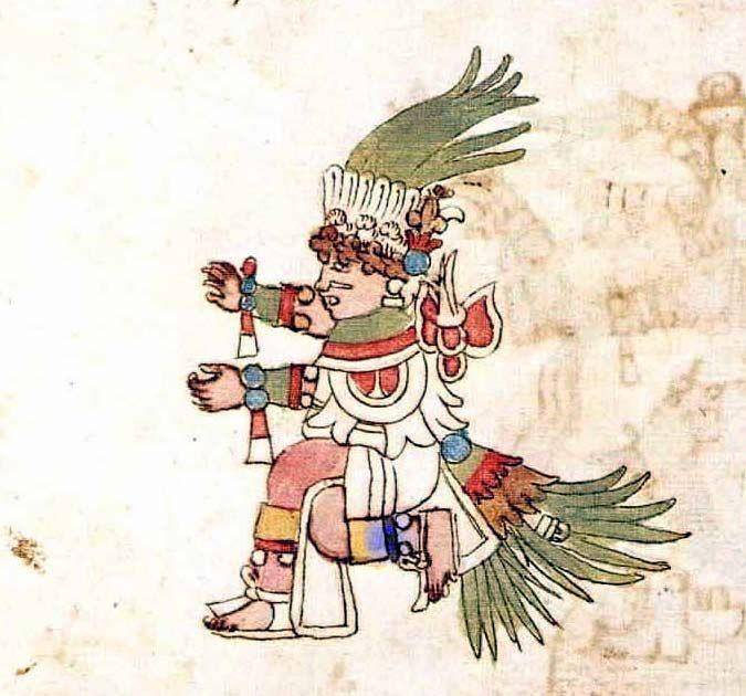 penguasa Bulan di kepercayaan Aztec, Metzli (wikimedia.org)