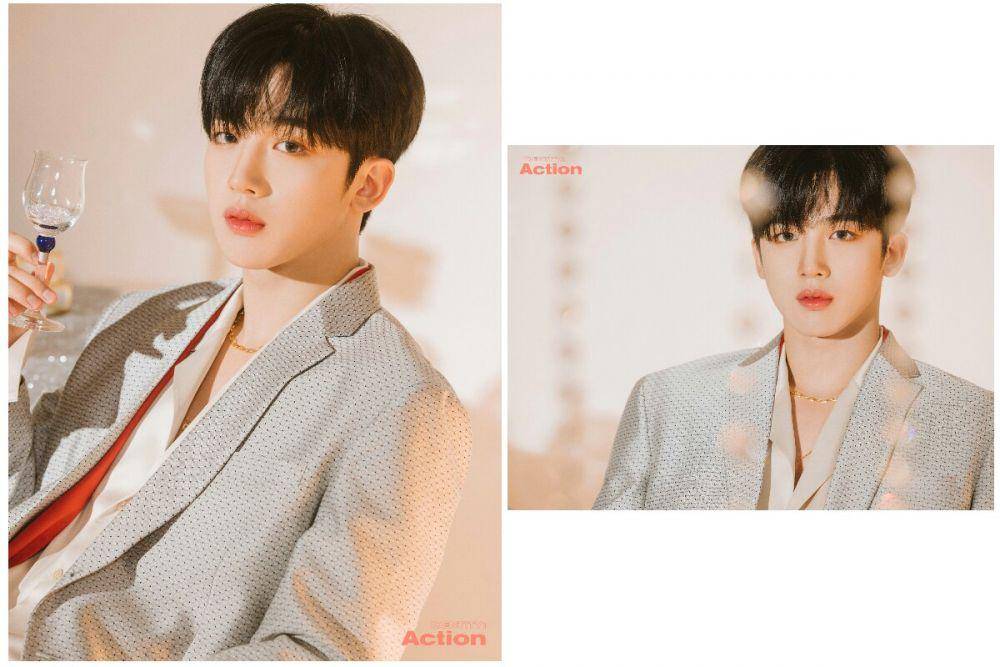 Yohan WEi di konsep foto 1 Mini Album 'IDENTITY : Action'.(twitter.com/WEi__Official)