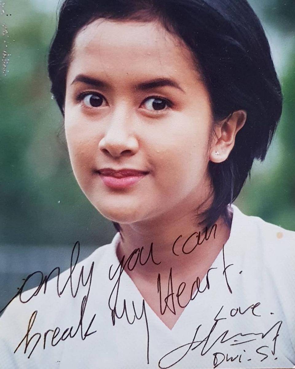 potret masa remaja Widi Mulia (instagram.com/widimulia)