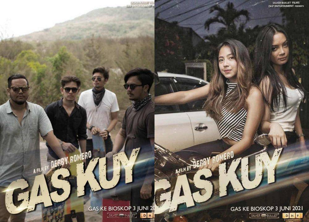 Stills cut dan BTS film Gas Kuy (2021) (Instagram.com/havizadevianjani)