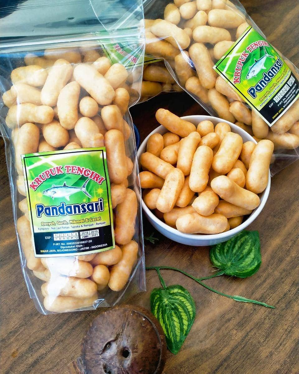 Kerupuk tengiri (instagram.com/kiosrezeki.bjn)