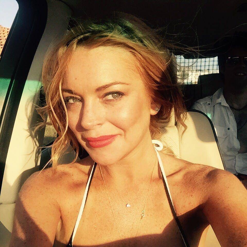 Lindsay Lohan siap comeback akting. (Instagram.com/ lohanbeachclub)
