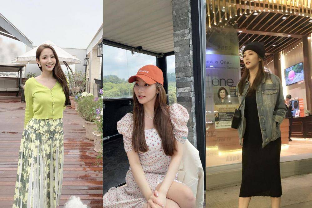 Park Min Young saat mengenakan dress. (instagram.com/rachel_mypark)