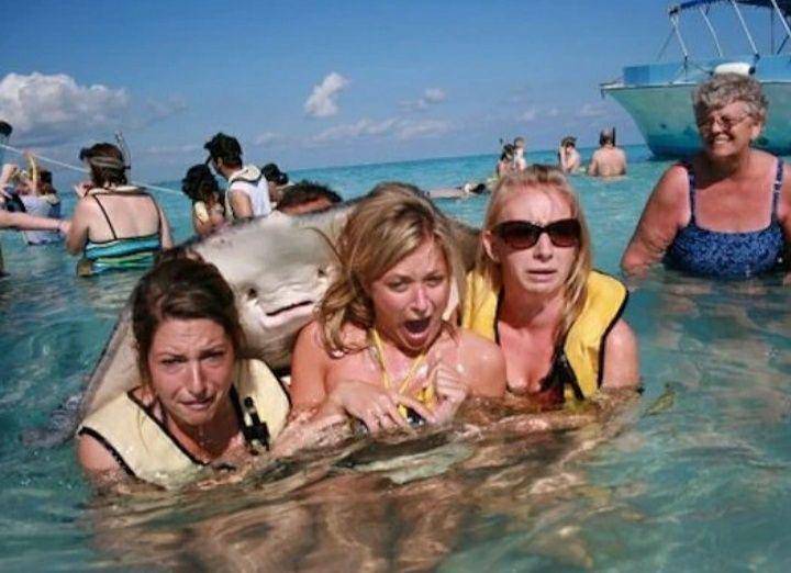 kejadian lucu saat liburan di pantai (escape.com.au)