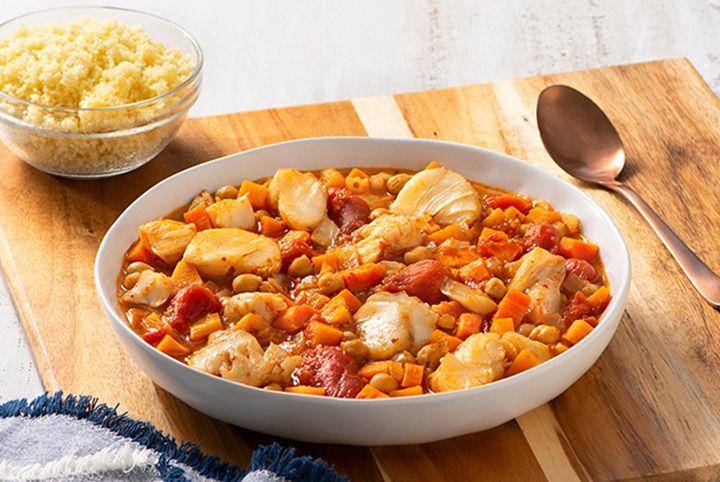 Tagine with wild cod and chickpeas (msc.org)