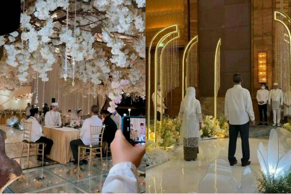 Dekorasi Pernikahan Ifan Seventeen dan Citra Monica (instagram.com/anchawedding_/ | instagram.com/ifanseventeen/)