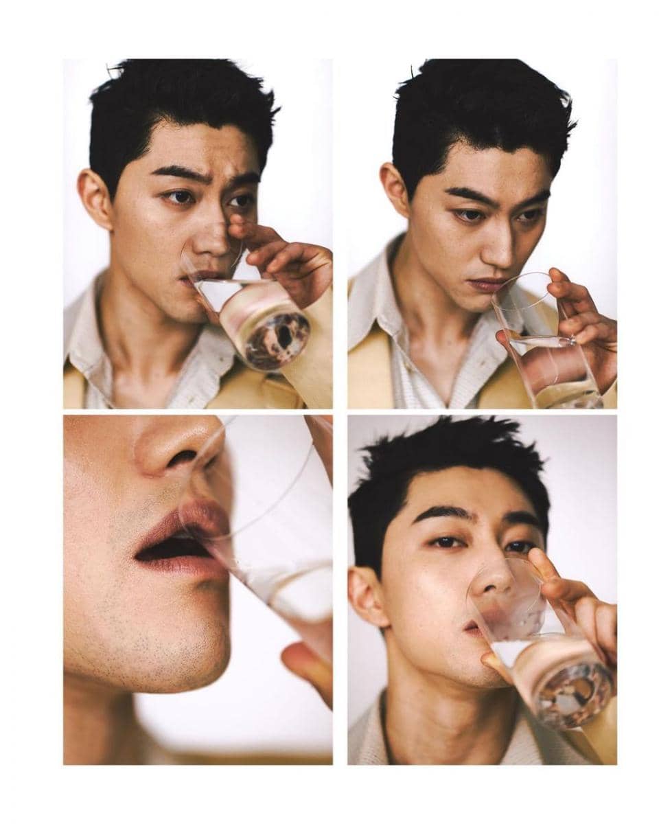 Kwak Dong Yeon di pemotretan majalah Esquire Korea edisi Juni 2021. (instagram.com/kwakdongyeon0)