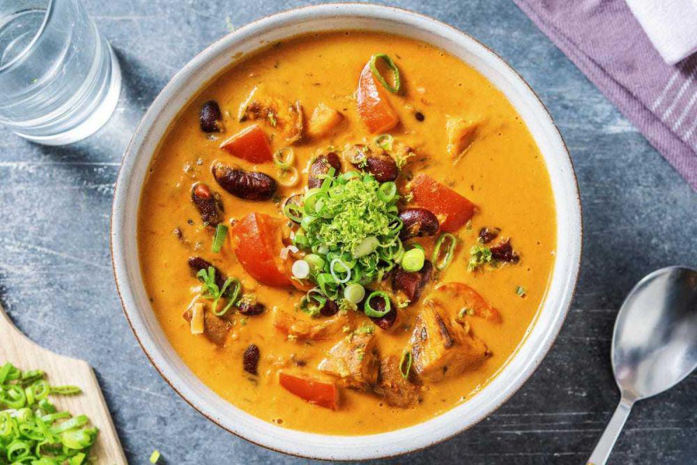 Resep Sup Vegan Kari Thailand, Sajian Penuh Rempah dan Kaya Rasa!