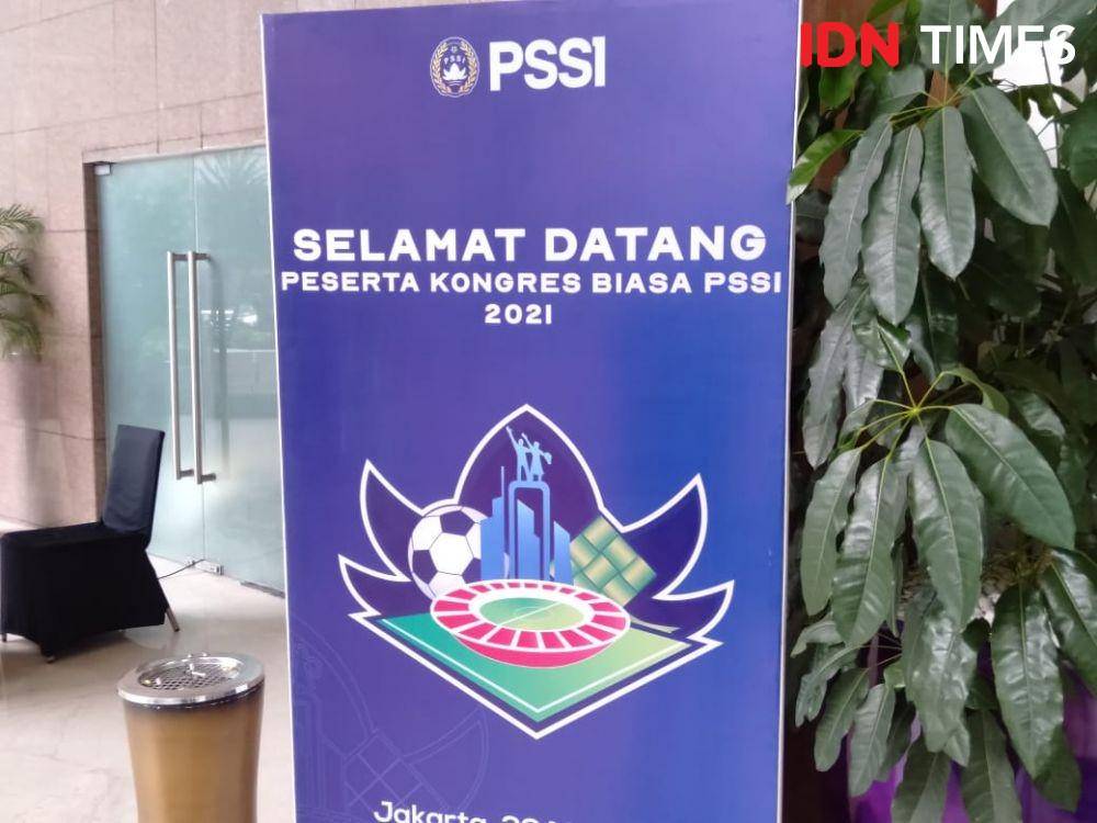 Ilustrasi Kongres PSSI. (IDN Times/Sandy Firdaus)