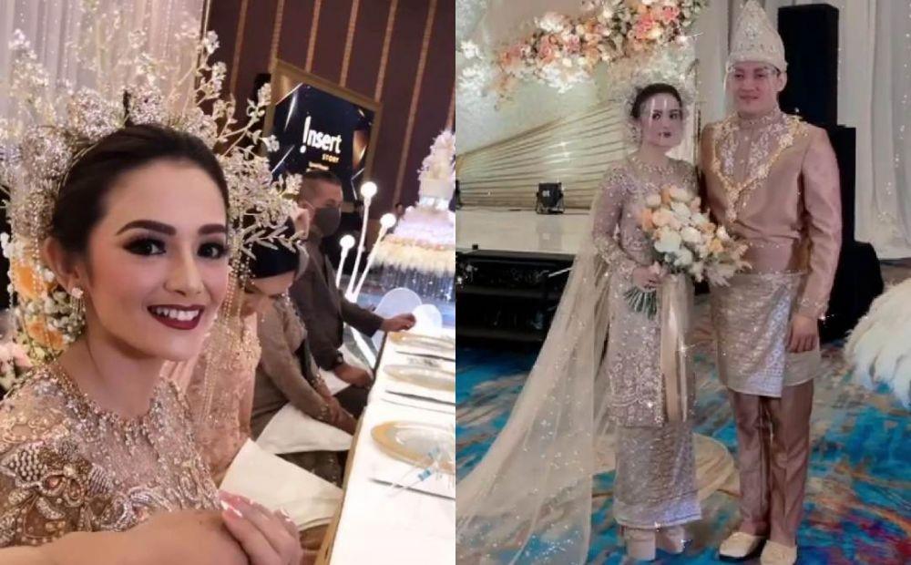 9 Ide Busana dan Makeup Resepsi Citra Monica, Tema Khas Melayu
