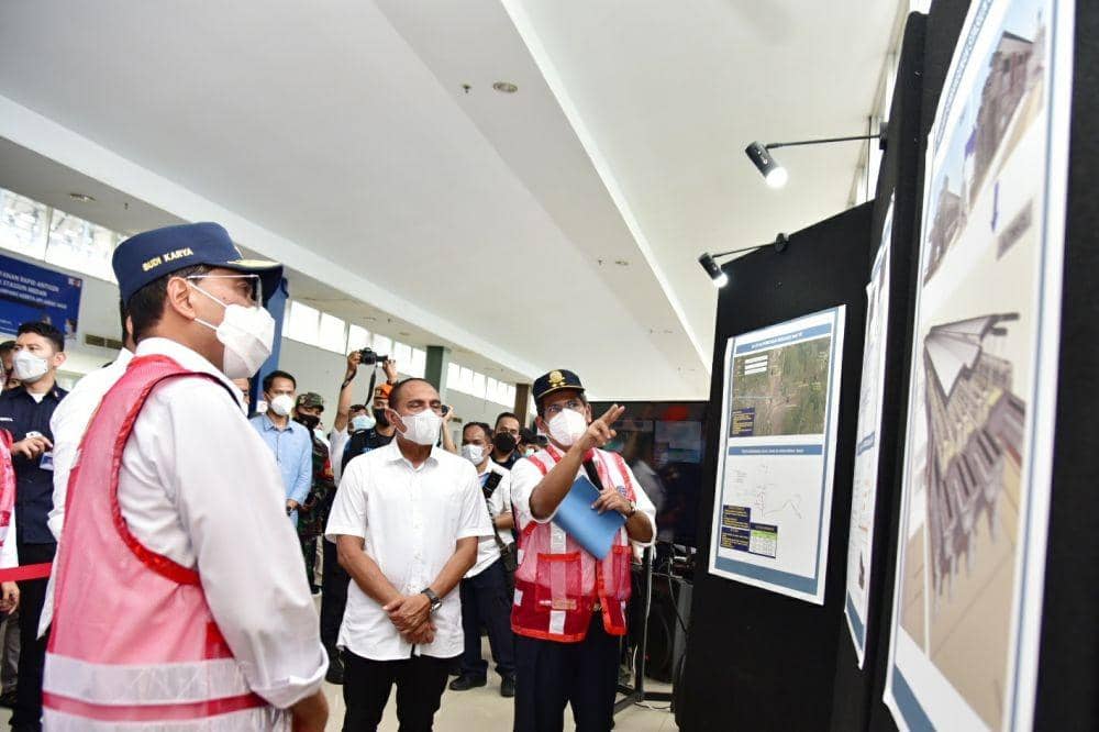 Kunjungan Menhub, Bahas Pembangunan LRT dan BRT di Medan