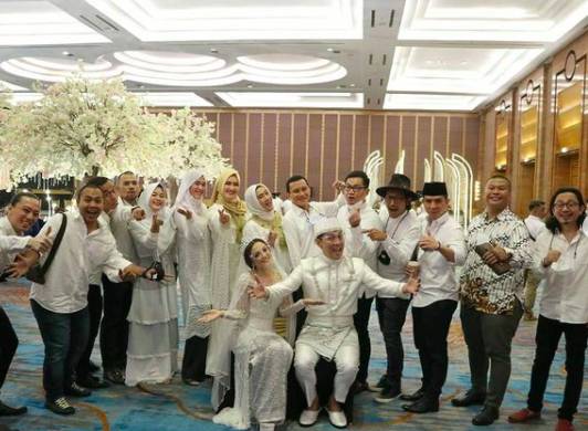 Tamu undangan Irfan dan Citra (instagram.com/tommykurniawann)