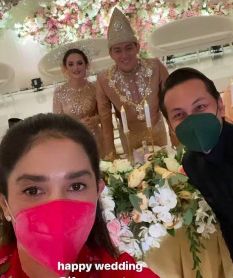 Artis yang hadir di resepsi Ifan - Citra (instagram.com/stories/ussypratama)