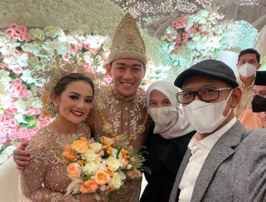 Artis yang hadir di resepsi Ifan - Citra (instagram.com/dedi_suherman)