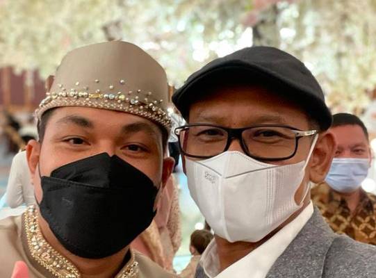 Artis yang hadir di resepsi Ifan - Citra (instagram.com/dedi_suherman)