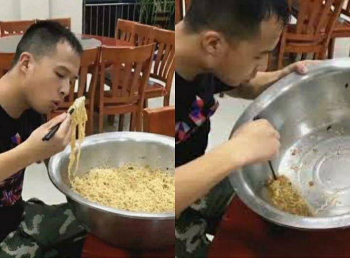 mukbang ngakak (facebook.com/Kelakuan Random Hooman)