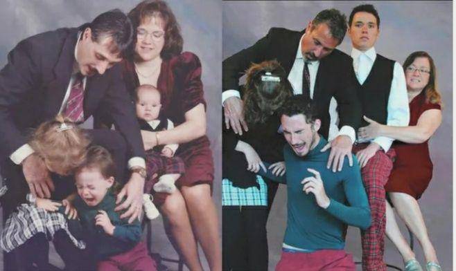 reka ulang foto masa kecil (awkwardfamilyphotos.com via liveabout.com)