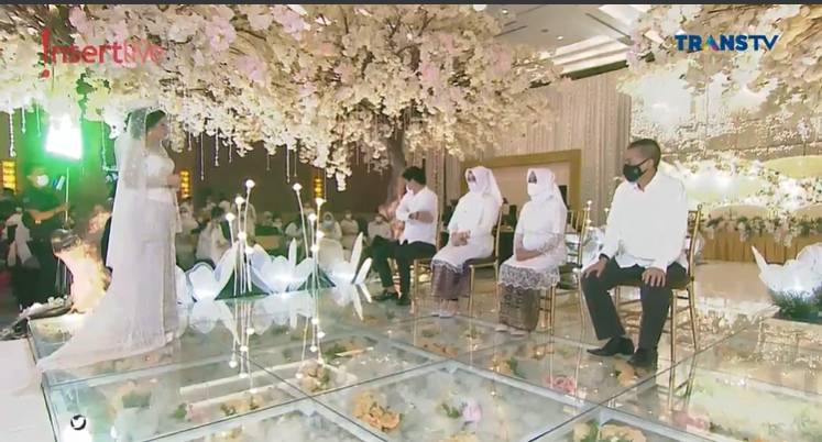 Dekorasi Pernikahan Ifan Seventeen dan Citra Monica (Dok.Insert Live)