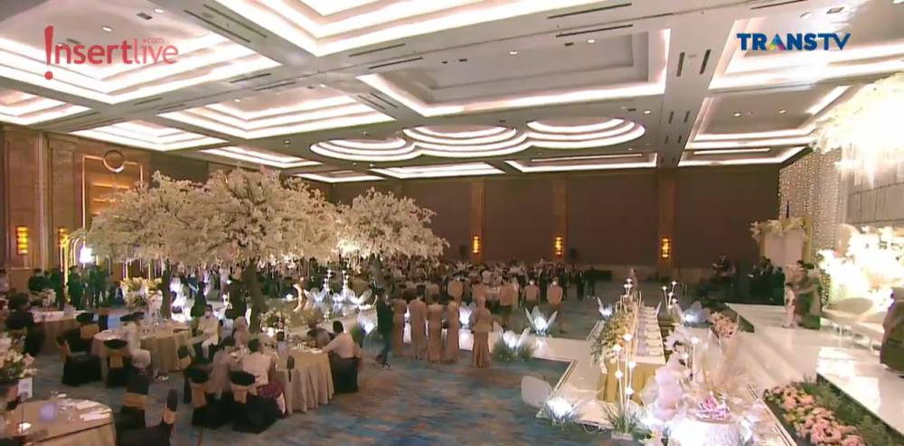 Dekorasi Pernikahan Ifan Seventeen dan Citra Monica (Dok.Insert Live)