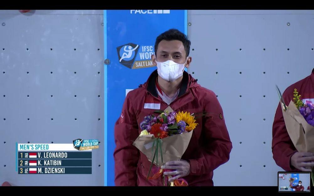 Veddriq Leonardo Jadi yang Terbaik di Kualifikasi IFSC World Cup