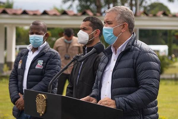 Presiden Kolombia, Ivan Duque. (Instagram.com/ivanduquemarquez via nooficialfoto)