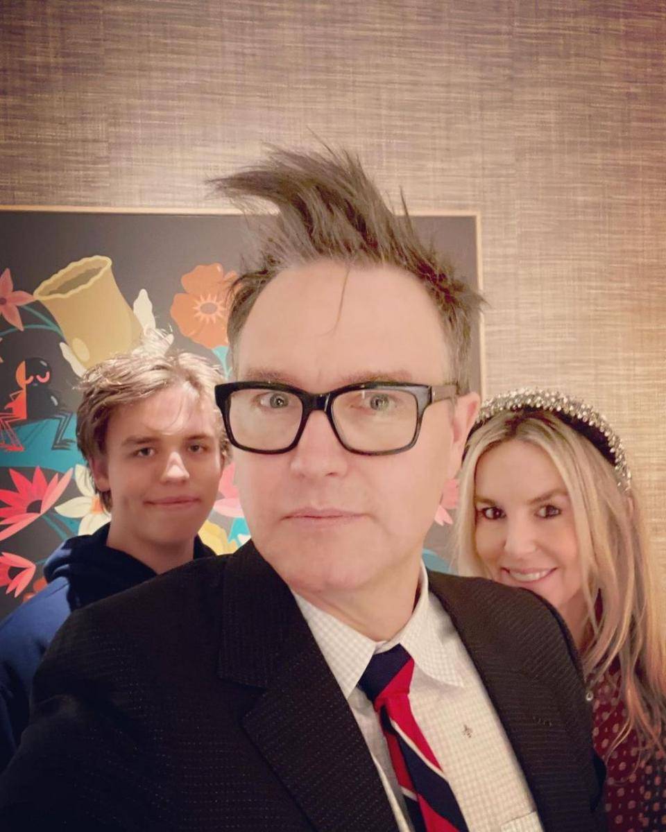 Jack Hoppus, Mark Hoppus, Skye Everly (instagram.com/markhoppus)